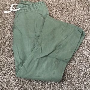 ROXY Flare Cloth Pants